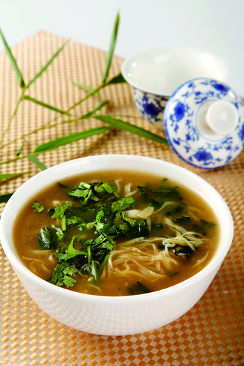 芝麻叶杂面条