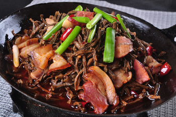 干豆角炖腊肉(503022)