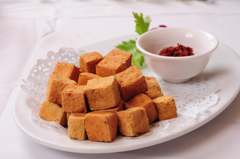 干煎绍兴臭豆腐