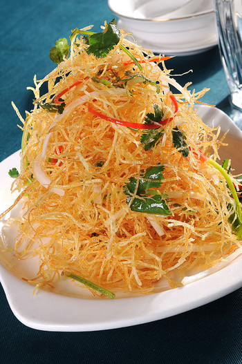 老陕菜干炸土豆丝