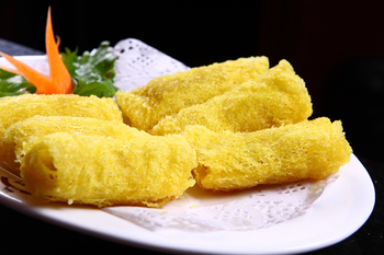 榴莲卷汤水饺油炸冰淇淋特色春卷美味薯条金银馒头香蕉派咖喱角榴莲酥