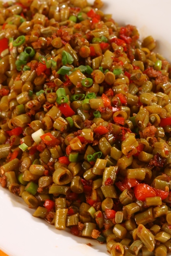 泡豇豆炒肉末