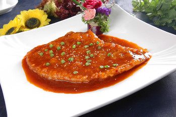 干烧金沙翅鱼翅