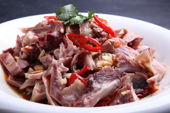  醋泼羊头肉